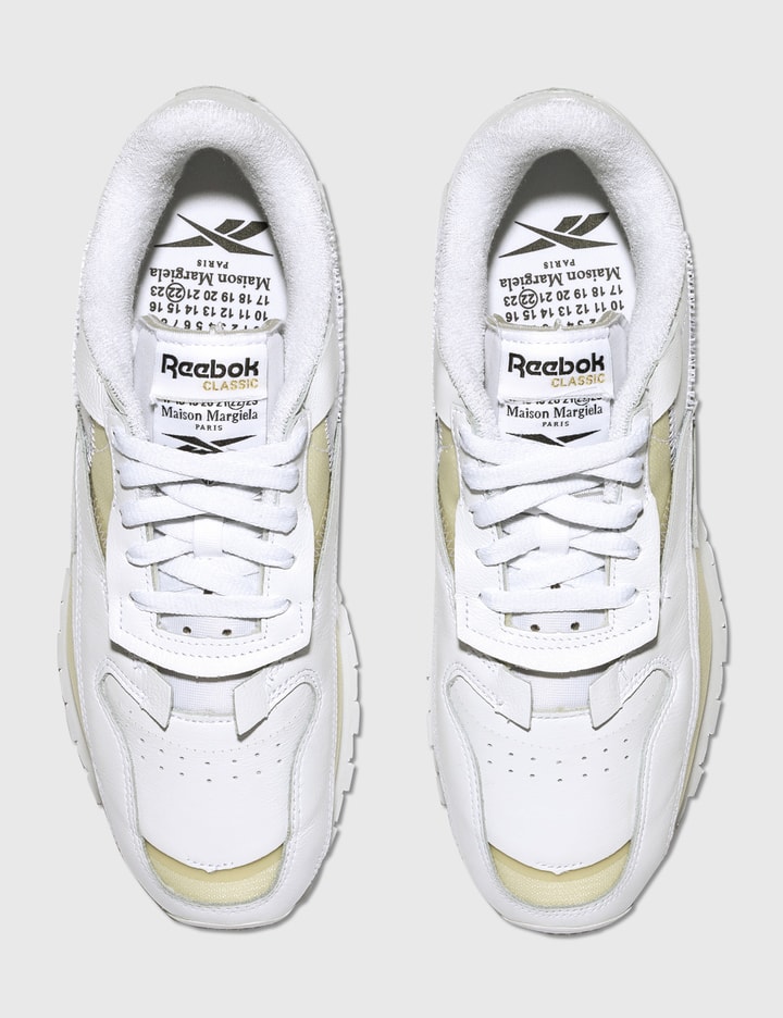 Marg Reebok S Maison Margiela - MM X Reebok Classic Leather ‘Memory Of’ Sneakers | HBX