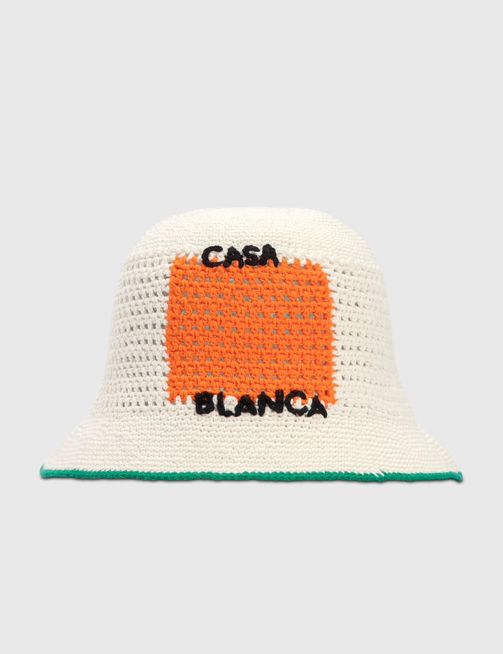 Casablanca - Crochet Hat | HBX - Globally Curated Fashion and Lifestyle ...