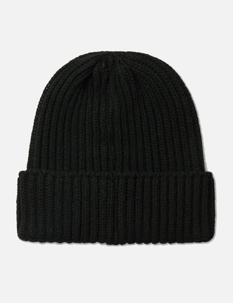Needles Watch Cap - シェットランドウールと蝶ロゴが映える、暖かな