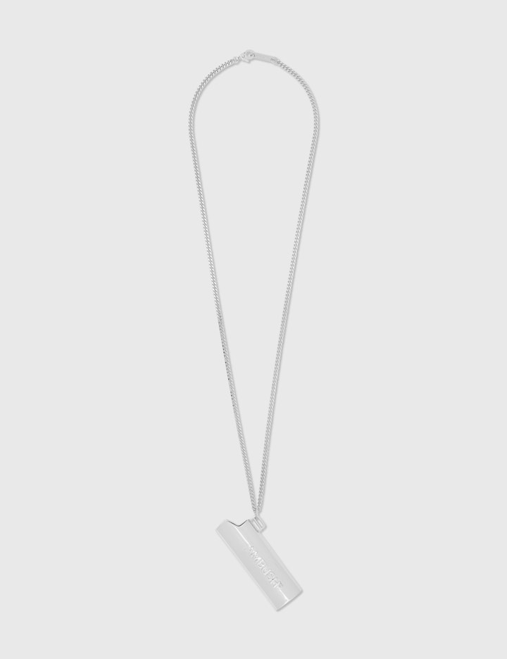 AMBUSH® - Logo Lighter Case Necklace | HBX - Globally Curated Fashion ...