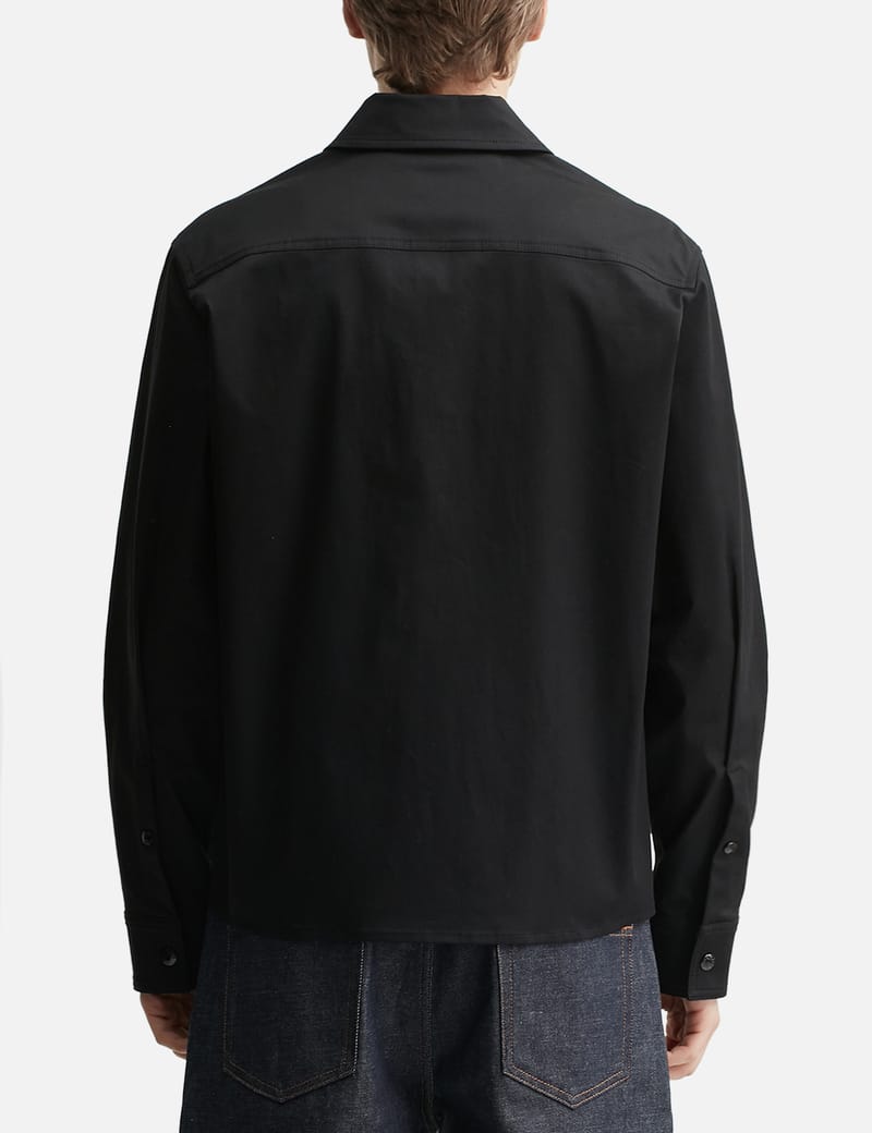 Moncler - Cotton Gabardine Zip-Up Shirt Jacket | HBX