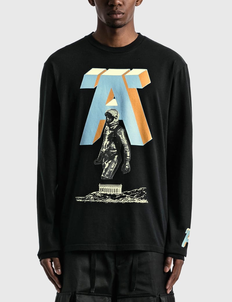 Undercover - 'A' Printed Long Sleeve T-Shirt | HBX
