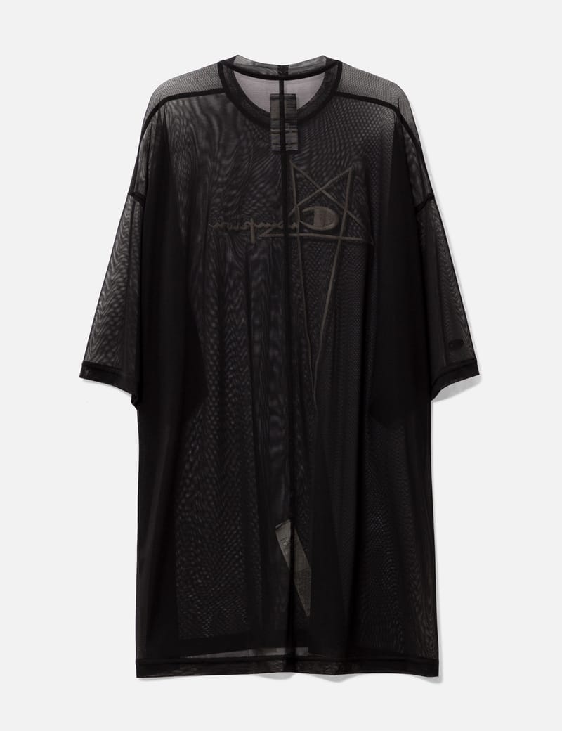 【関税&送料込】Rick Owens X Champion T-Shirt Rick Owens - Rick Owens X Champion Tommy T-Shirt | HBX