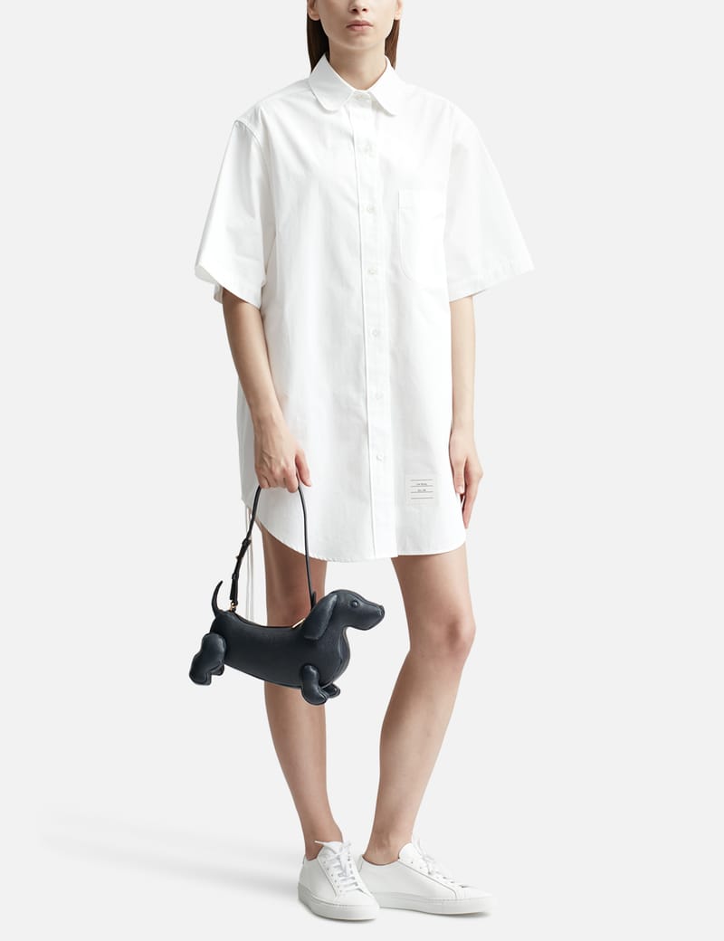 ファッション 通販 Thom HBX | DRESS SHIRT GATHERED SUPERSIZED - Browne ワンピース