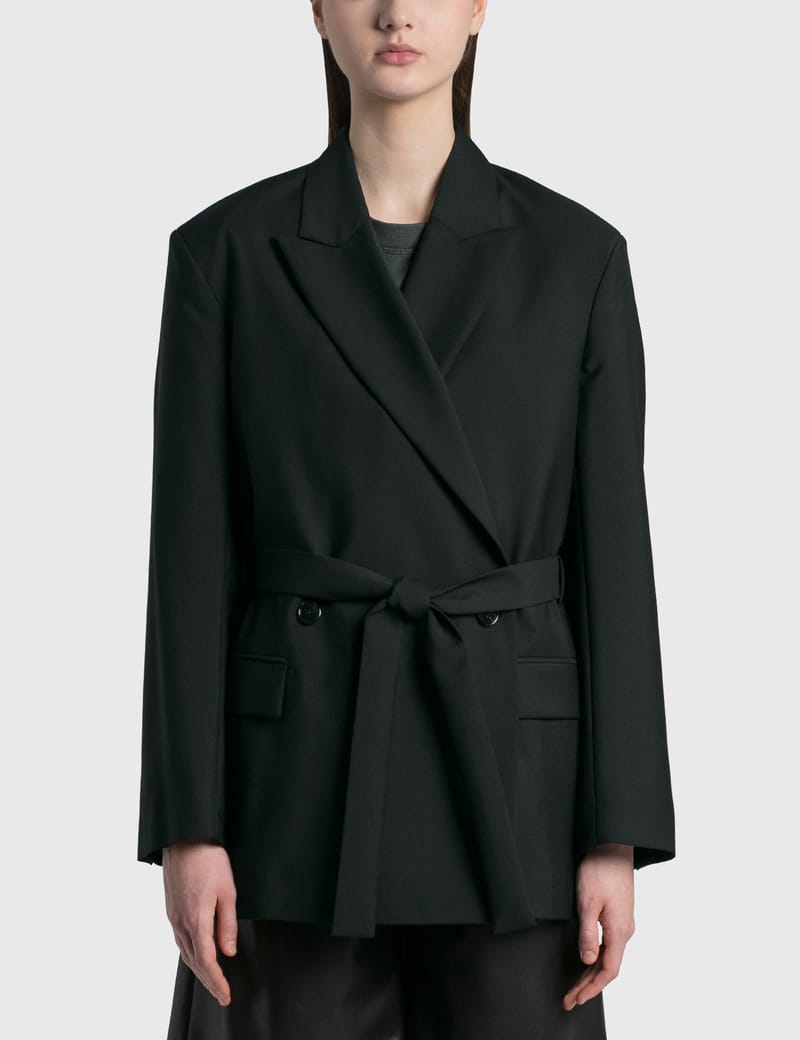 Acne Studios - Double-breasted Belted Jacket | HBX