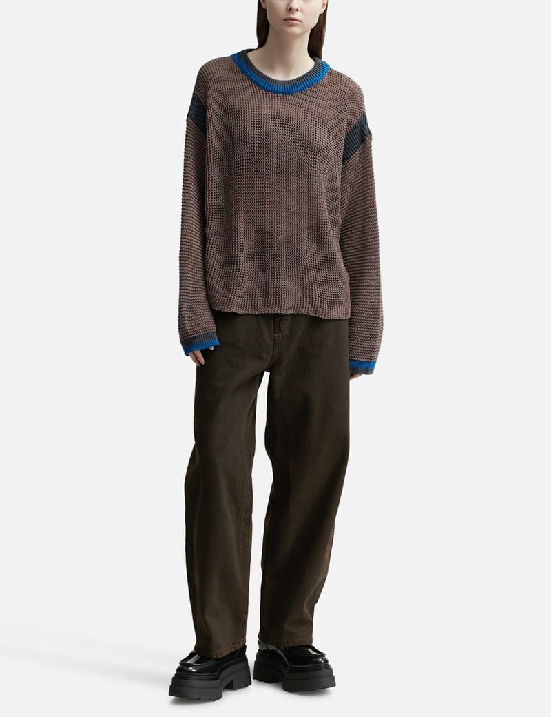 Human Made - BEAR RAGLAN KNIT SWEATER | HBX - Globally Curated