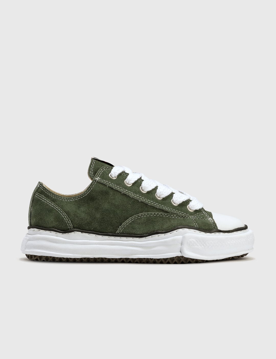Maison Mihara Yasuhiro - Suede Peterson Low | HBX - Globally Curated ...