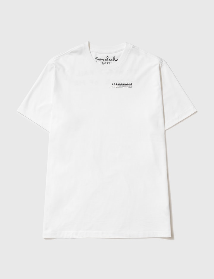 Nike Tom Sachs X Ten Bullets T-shirt In White | ModeSens