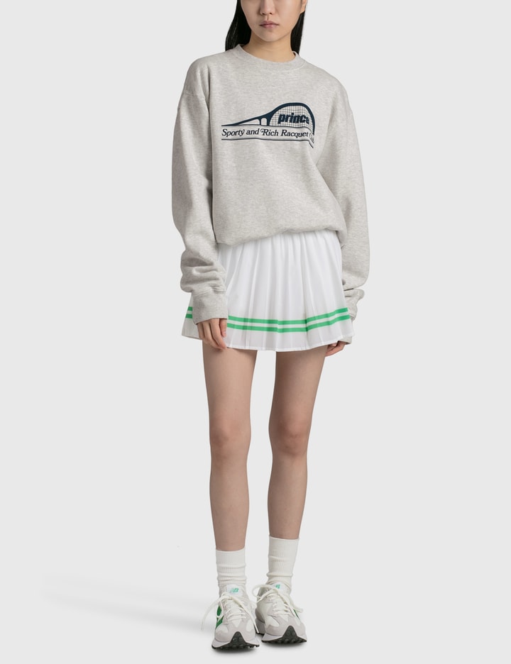Sporty & Rich - Prince Racket Crewneck | HBX - Globally Curated Fashion ...