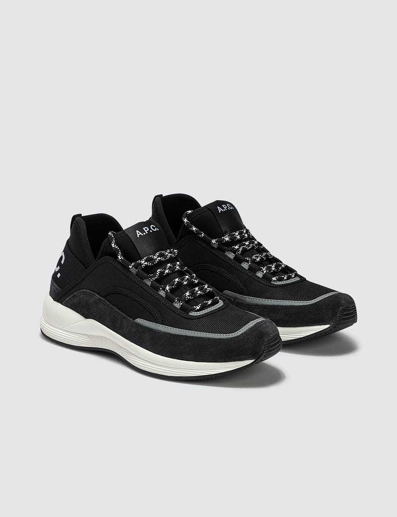 A.P.C｜SNEAKERS (High Run Around (PXBSO M56123 AAB)) Run Around Designer Sneakers - Unisex - Accessories | A.P.C.