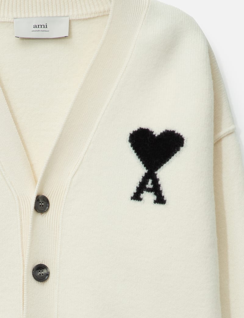 Ami - Ami De Coeur Cardigan | HBX