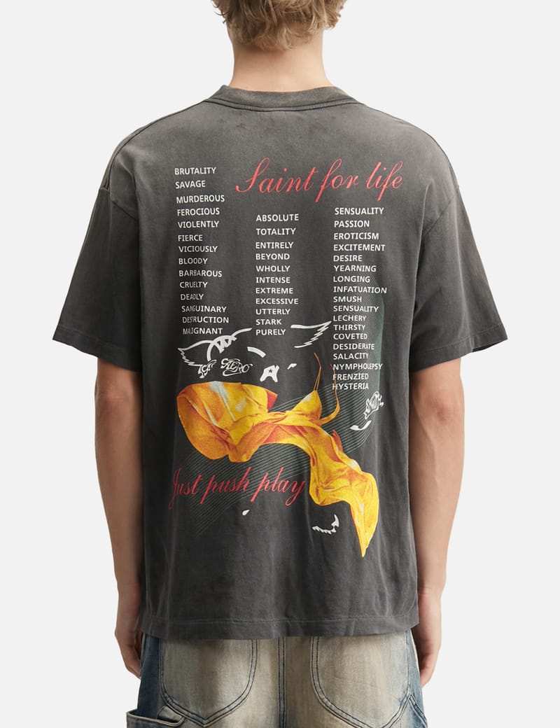 Saint Michael Aerosmith As Short Sleeves T-Shirt - ヴィンテージ感