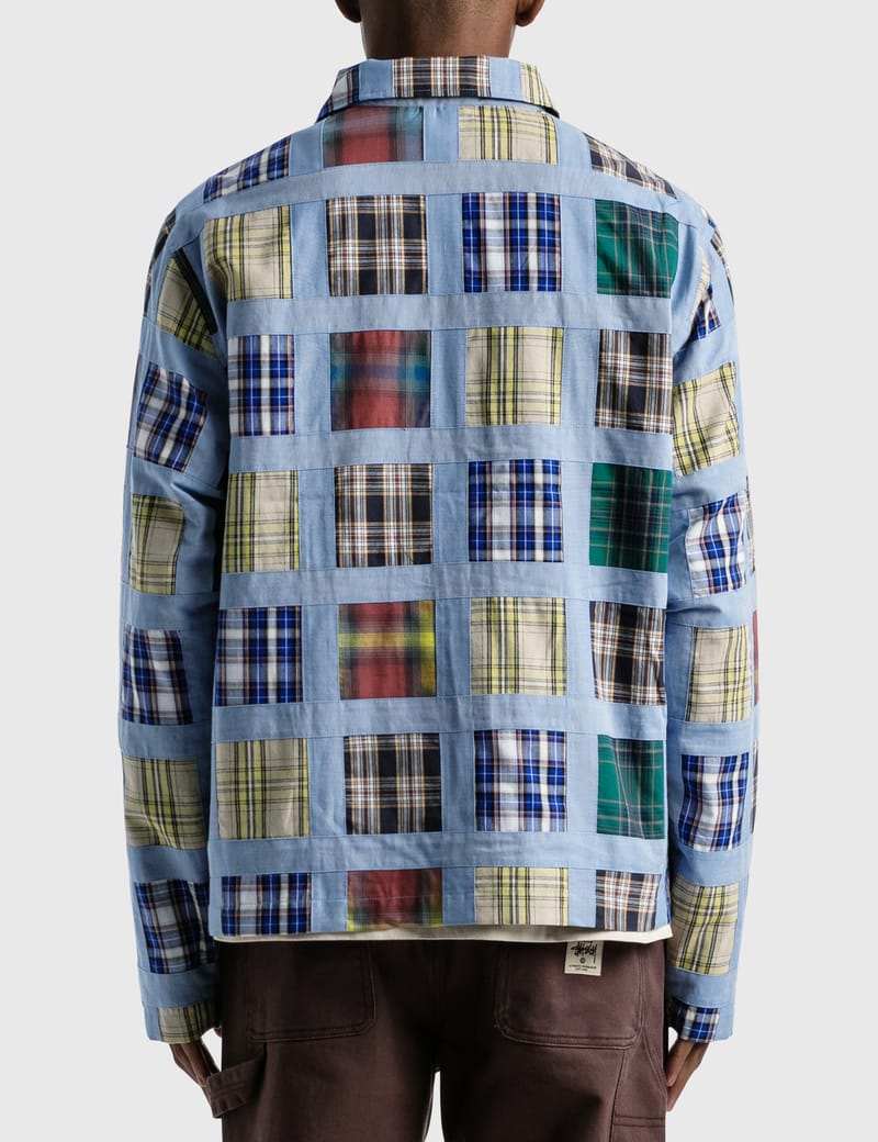 Stüssy - Madras Patchwork Zip Jacket | HBX - Globally Curated