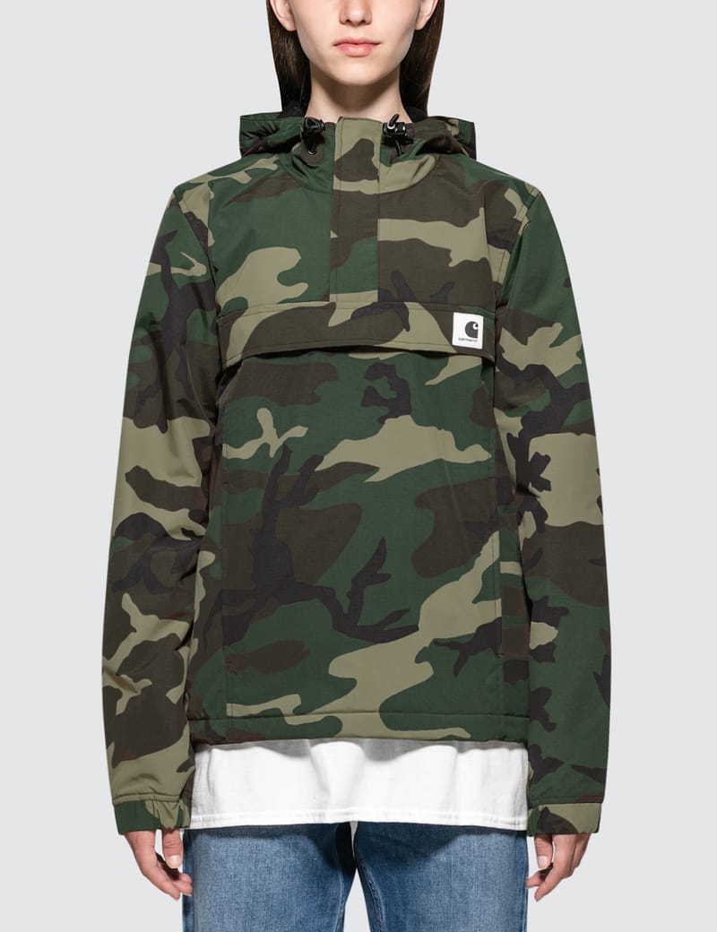 Carhartt Work In Progress - Nimbus Camo Pullover Jacket | HBX