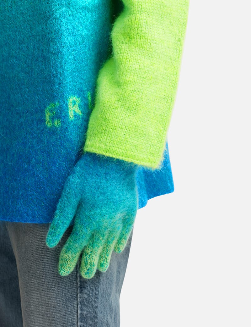 ERL - グラデーション グローブ ニット | HBX
