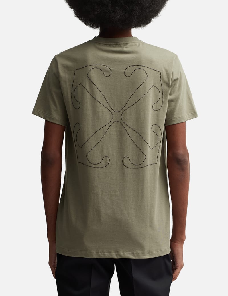 Off-White™ - Off Stitch Slim T-shirt | HBX - Globally Off-White™ - Off Stitch Slim T-shirt | HBX - Globally