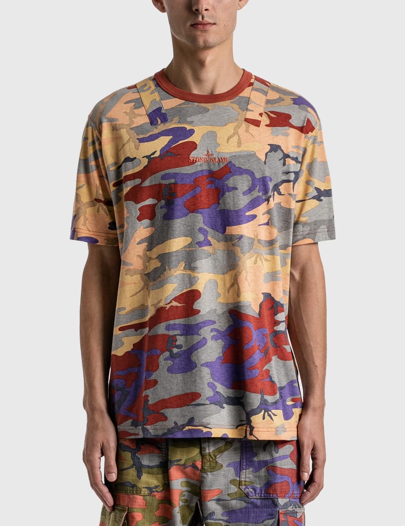 Stone Island - S.I. Heritage Camo T-shirt | HBX - Globally