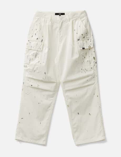 BH LOGO PIPING COATING PANTS / BLK