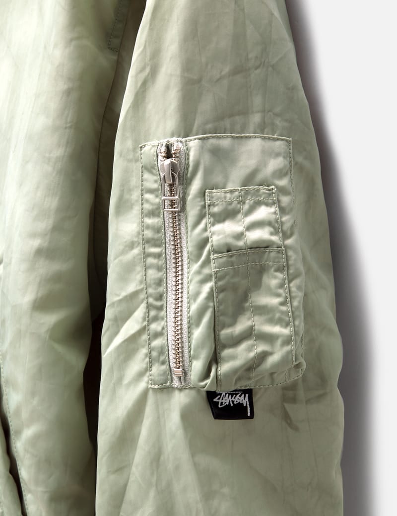 Stüssy - Dyed Nylon Bomber | HBX - Globally Curated Fashion