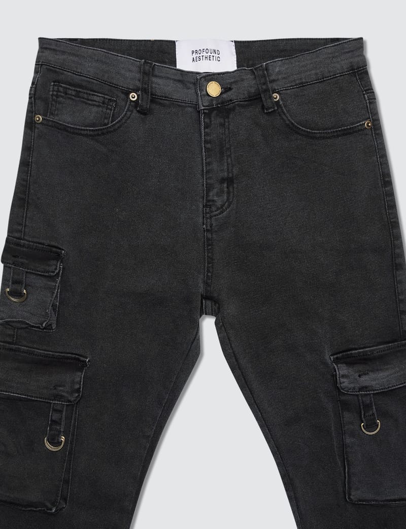 Profound aesthetic d store ring cargo denim