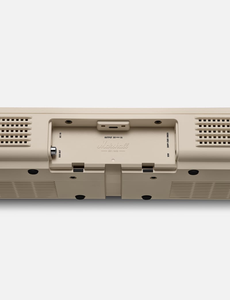 Marshall HESTON 60 - 5.1 Dolby Atmos wireless soundbar with Wi‑Fi