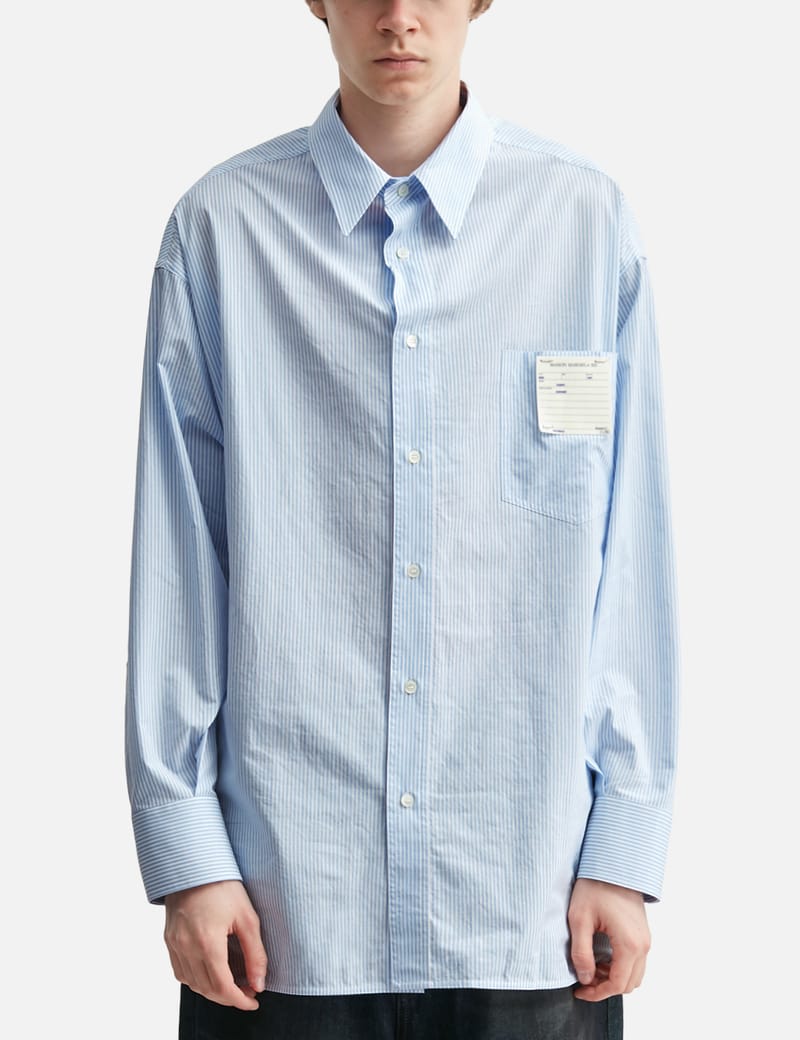 MM6 Maison Margiela Striped Poplin Shirt - Crisp cotton button-up