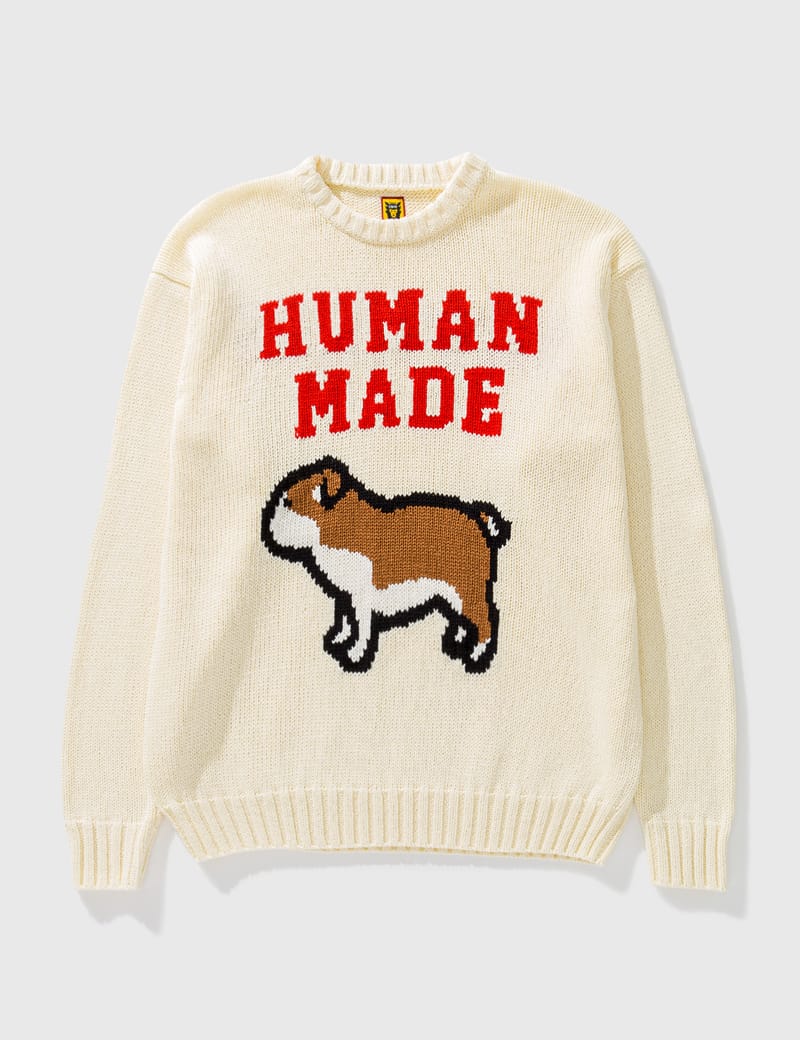 Human Made - Cotton Knit Sweater | HBX - Globally Curated Fashion and  Lifestyle by Hypebeast
