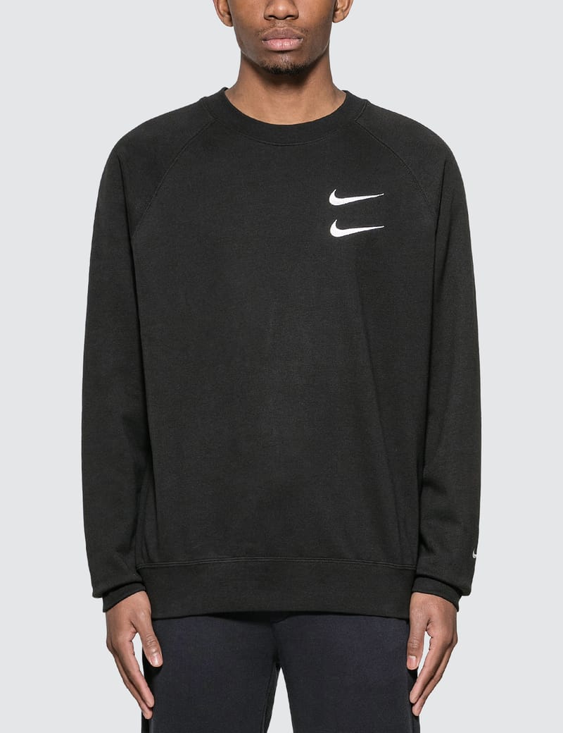 Nike sportswear discount swoosh crew sweatshirt