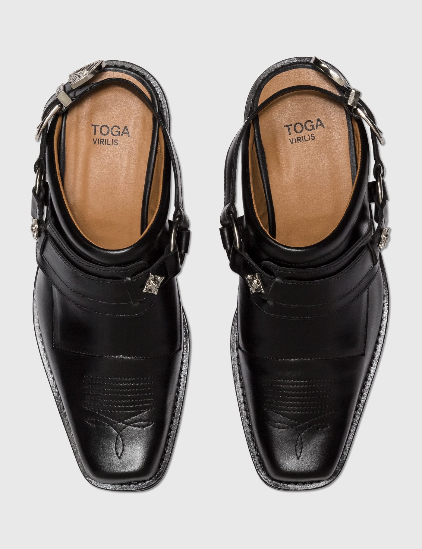 Toga Virilis - Leather Slip-on Boots | HBX - Globally Curated 