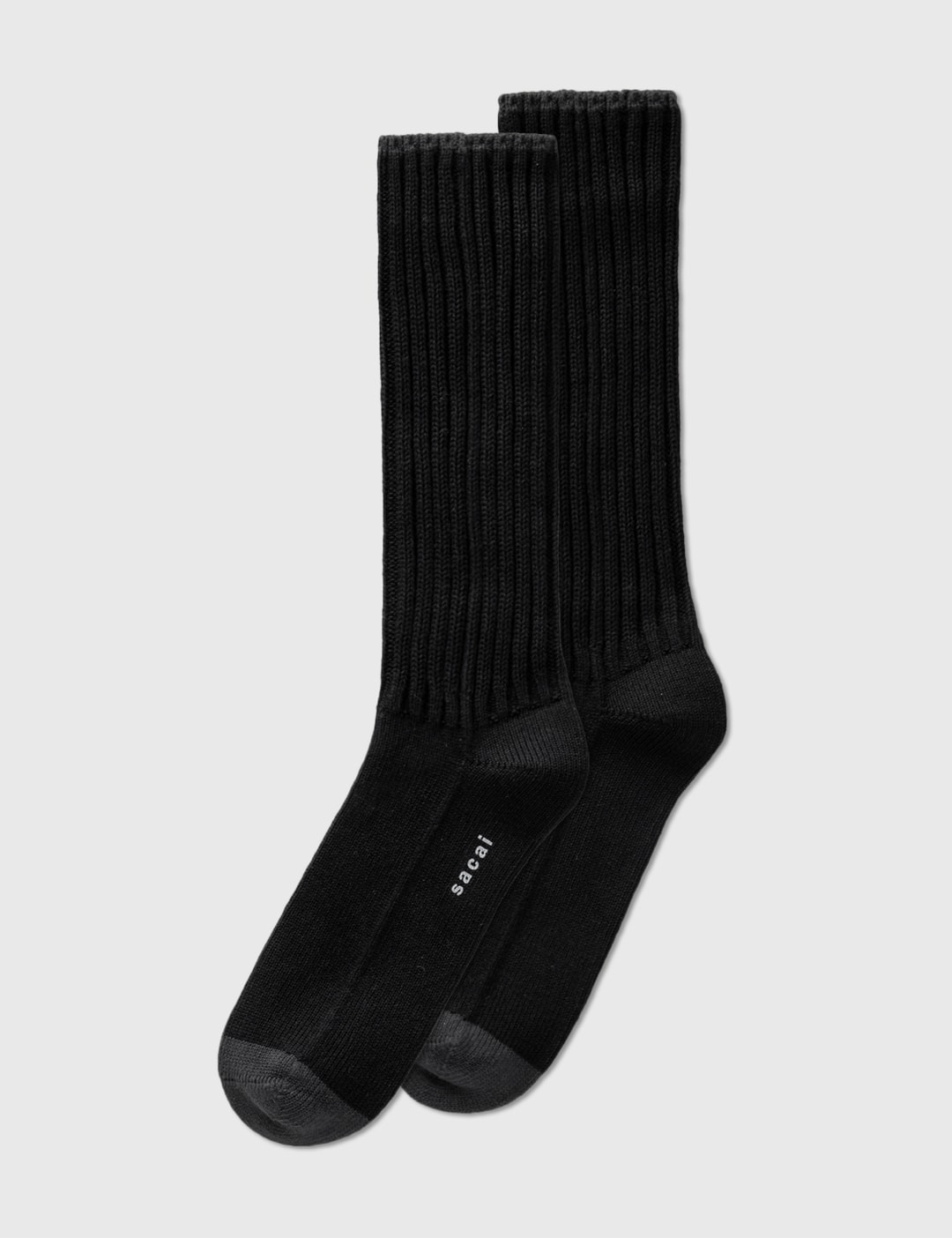 Sacai Ribbed Socks HBX Globally Curated Fashion and Lifestyle by