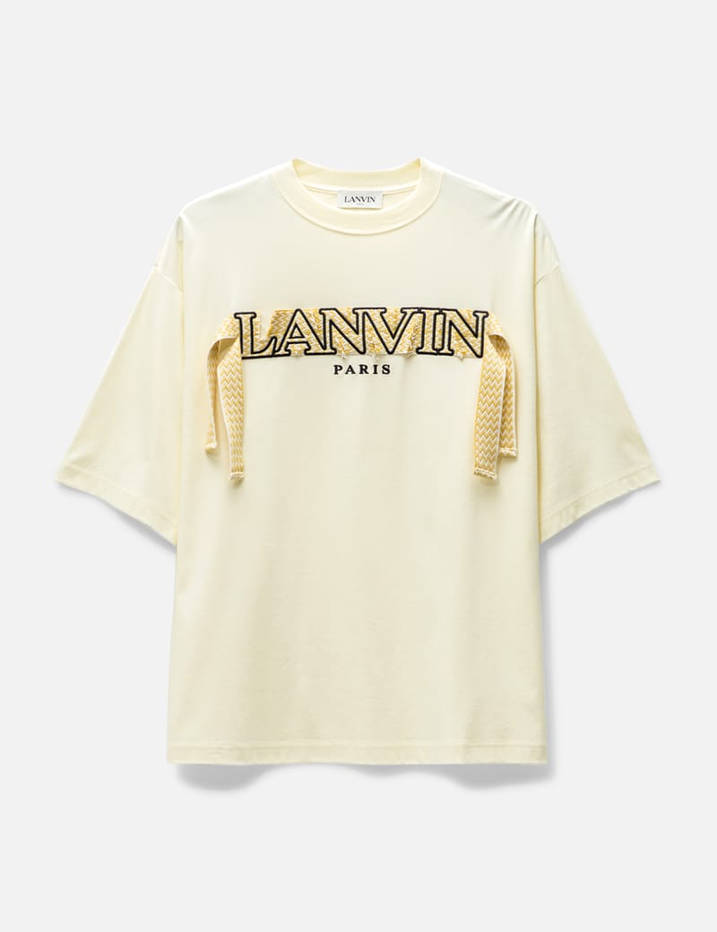 Lanvin - Curb LACE T-SHIRT | HBX - Globally Curated Fashion and