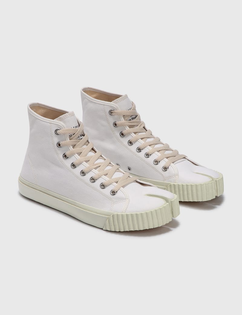 ★Maison Margiela★ Tabi High Top Sneakers White S57WS0440P4 Maison Margiela Tabi high-top Sneakers | White | FARFETCH