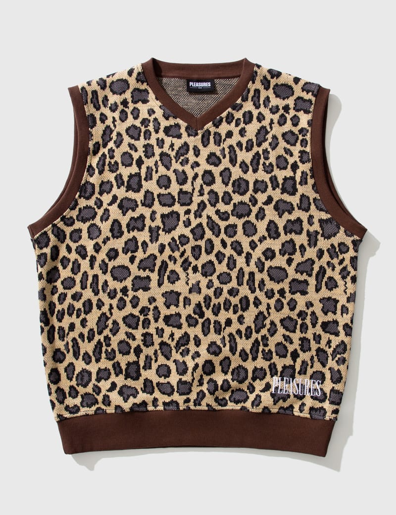 Pleasures - Survival Sweater Vest | HBX - Globally Curated Fashion