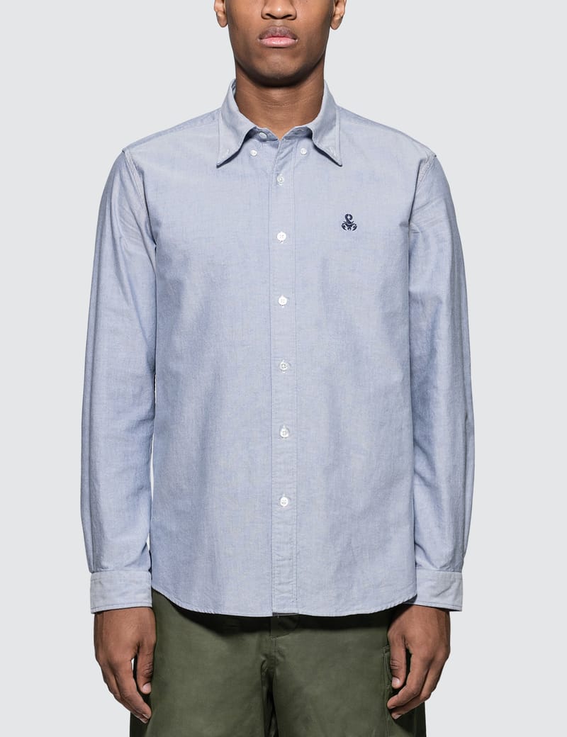 SOPHNET. - Sleeve Panel B.D Shirt | HBX - Globally Curated Fashion