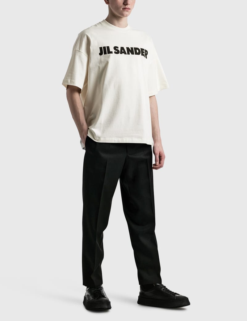 Jil Sander - Logo T-shirt | HBX - Globally Curated Fashion and