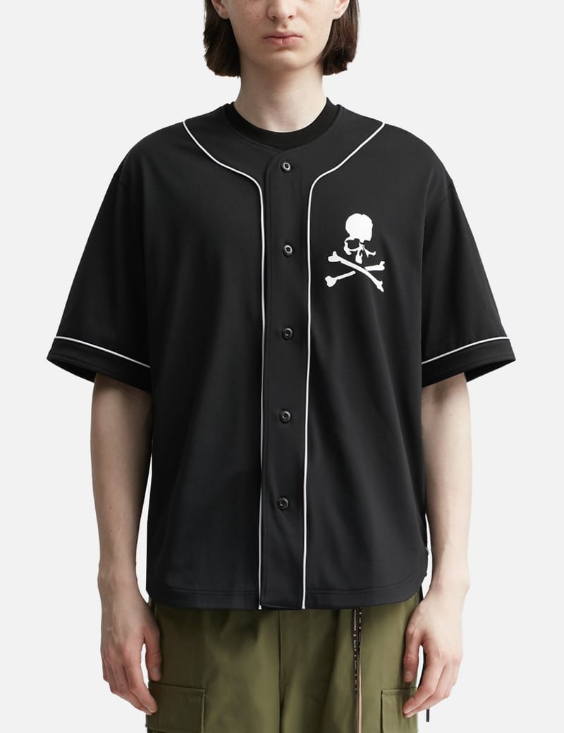 Mastermind Japan - ベースボール シャツ | HBX - ハイプ Mastermind Japan - ベースボール シャツ | HBX - ハイプ