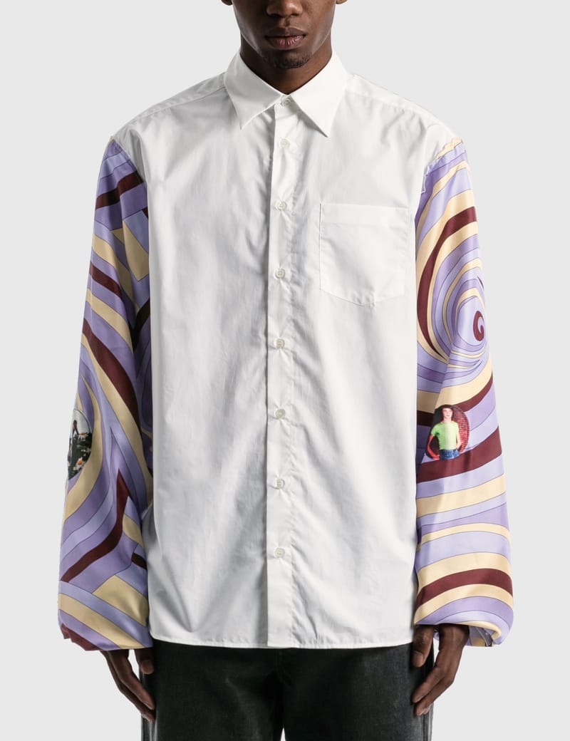 Raf Simons - Extended Sleeves Boxy Shirt | HBX - Globally Curated