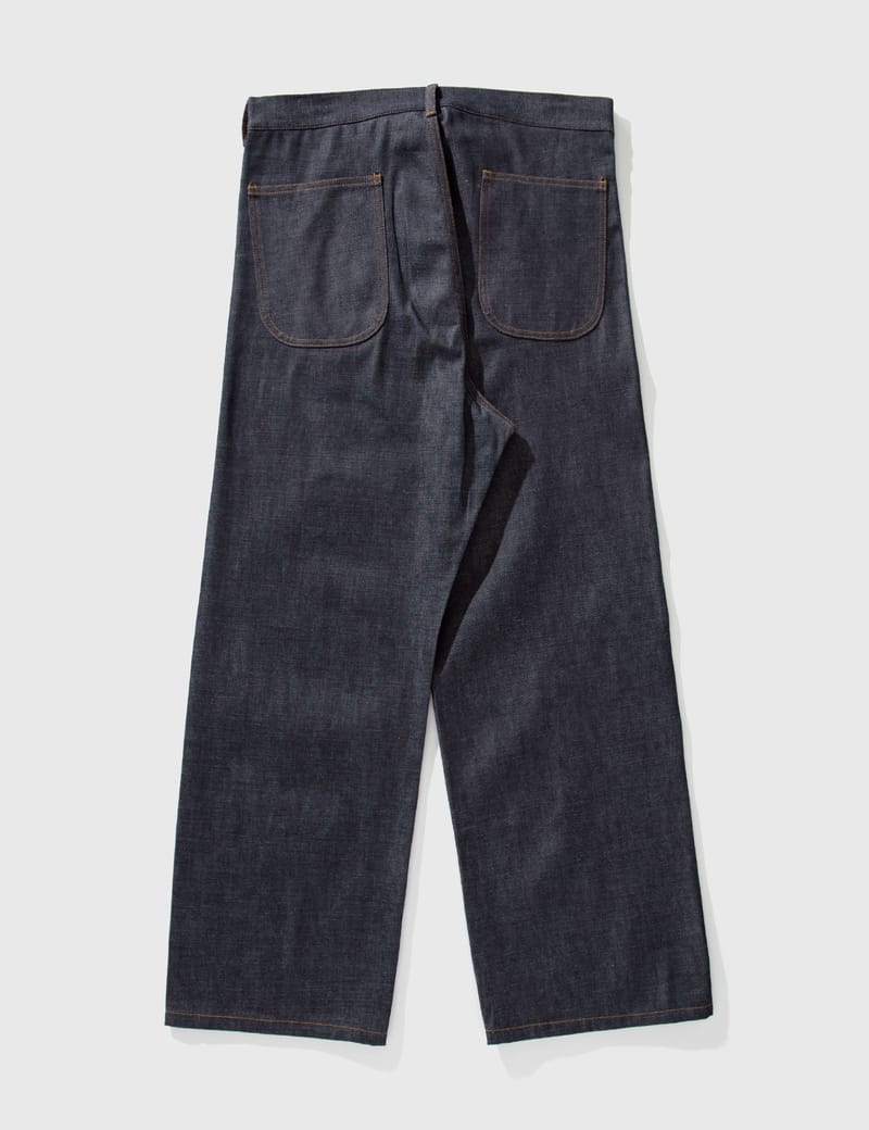 Sasquatchfabrix. - Flower Flare Denim Pants | HBX - Globally