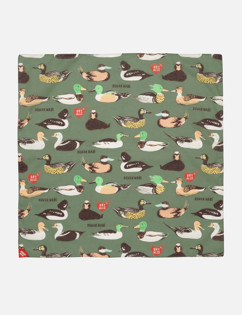 Human Made Big Bandana - Lightweight cotton bandana with all-over