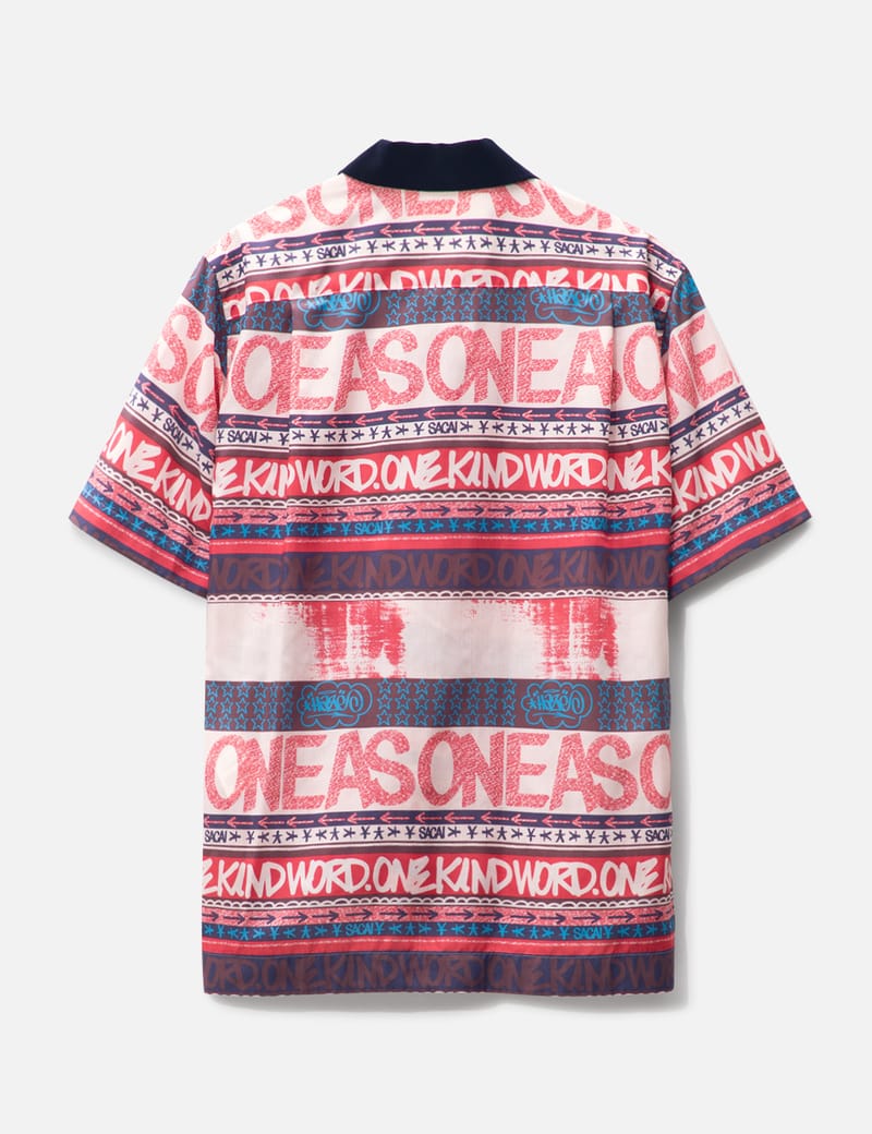 Sacai - Sacai x Eric Haze Graphic Shirt | HBX - Globally Curated 