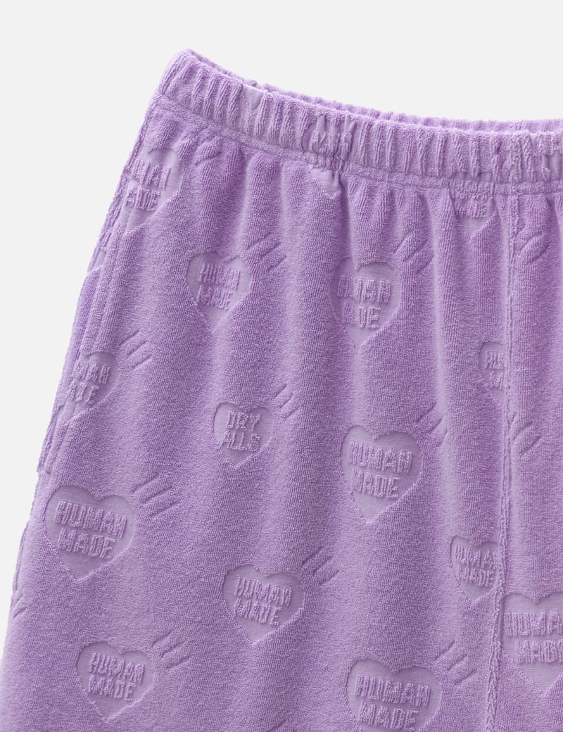 Human Made - HEART PILE SHORTS | HBX - Globally Curated Fashion