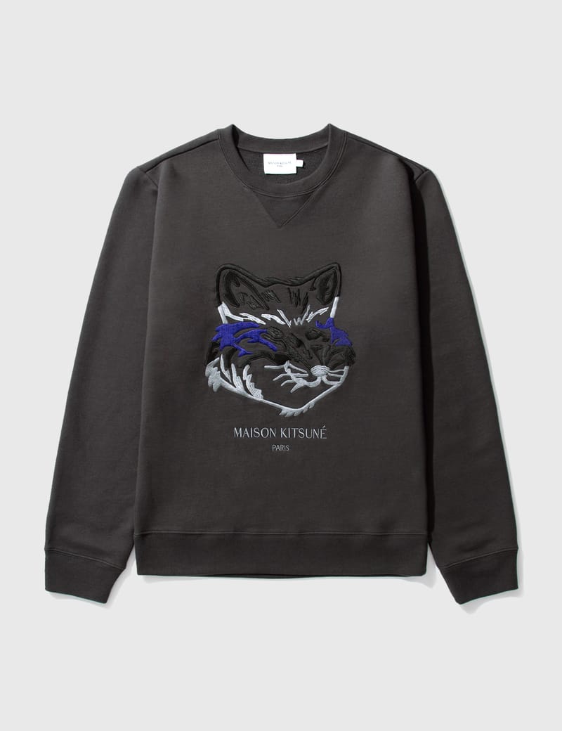 Maison Kitsuné - Big Fox Embroidery Regular Sweatshirt | HBX