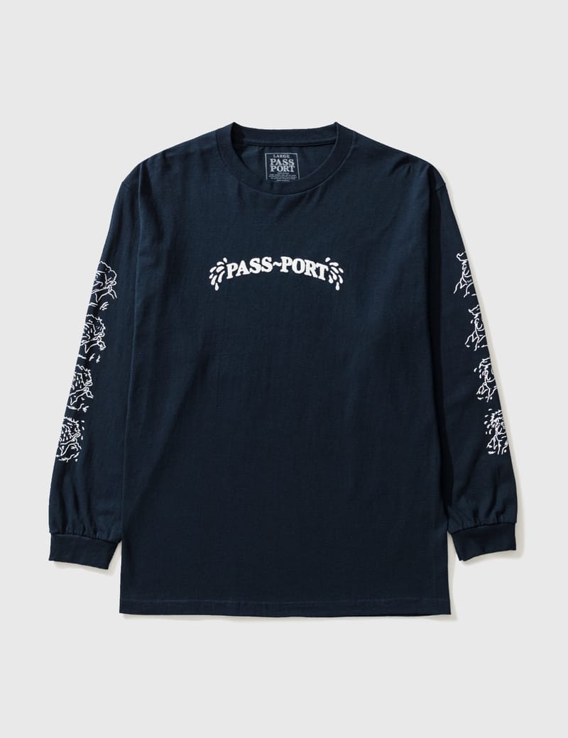Pass~port - Sweaty Puff Print Long Sleeve T-shirt | HBX