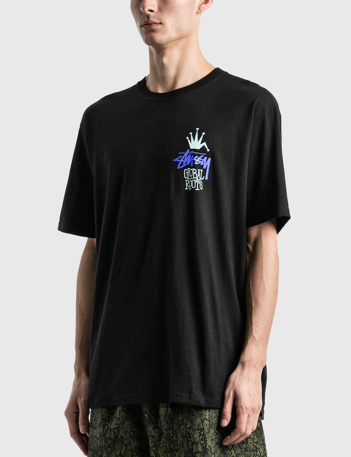Stüssy - Global Roots T-Shirt | HBX - Globally Curated Fashion and ...