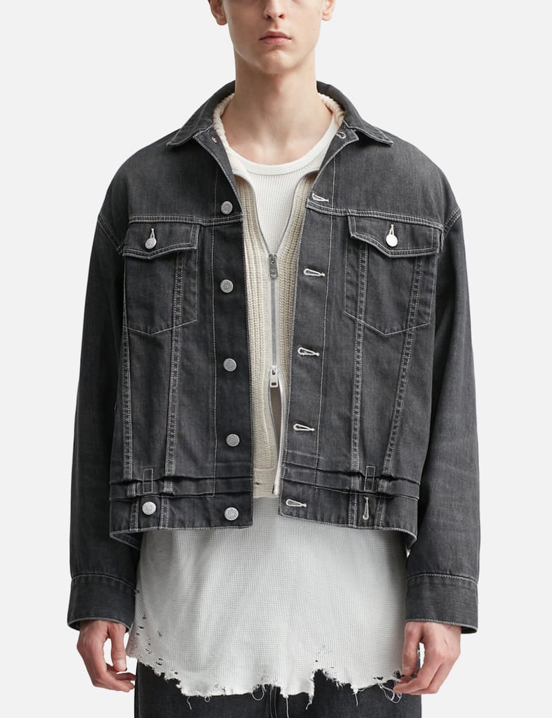 Beautiful People Double-End Selvedge Denim Blouson Vintage Beautiful People Double-End Selvedge Denim Blouson Vintage