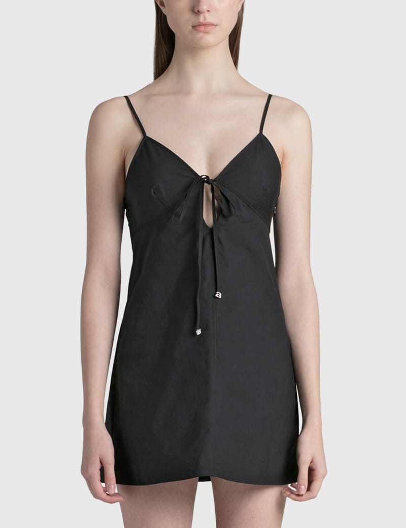 T By Alexander Wang Cami Tie Mini Dress HBX Globally Curated