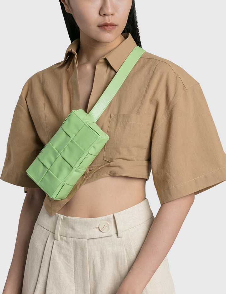 Bottega Mini Cassette Belt Bag HBX Globally Curated Fashion and Lifestyle by Hypebeast