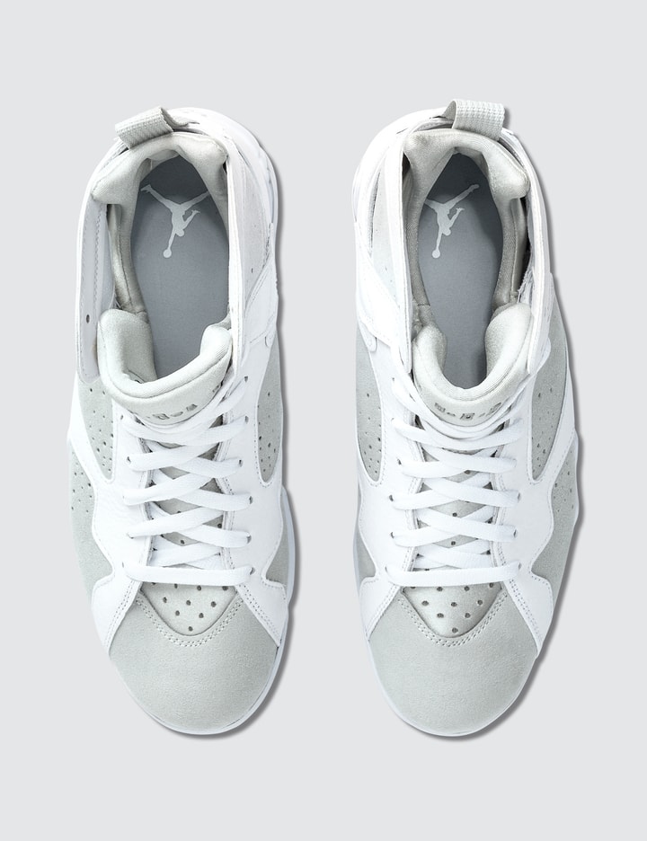 Jordan Brand Air Jordan 7 Retro - 1992 high-top in white/metallic ...