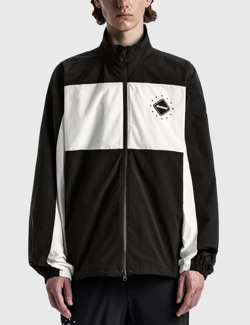 F.C. Real Bristol - PANELED STAND COLLAR TRAINING JACKET