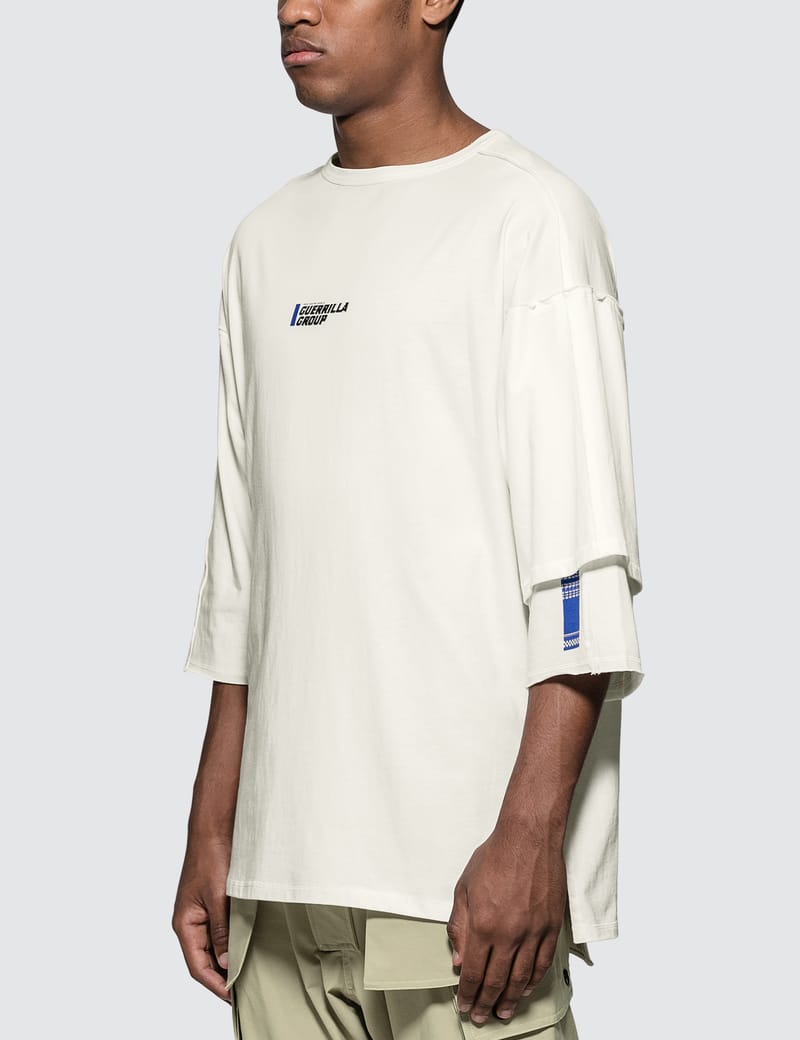 Guerrilla-group - Layered Sleeve T-Shirt | HBX - Globally Curated